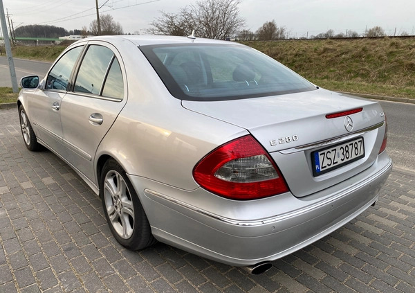 Mercedes-Benz Klasa E cena 28500 przebieg: 344000, rok produkcji 2008 z Szczecinek małe 191